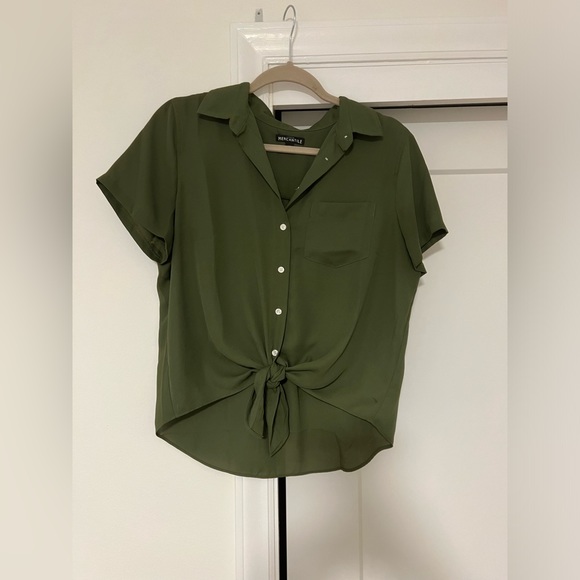 Robe Chemisier J.Crew Army Green - Taille 0P, Occasion Très Bon état, Longueur Genou